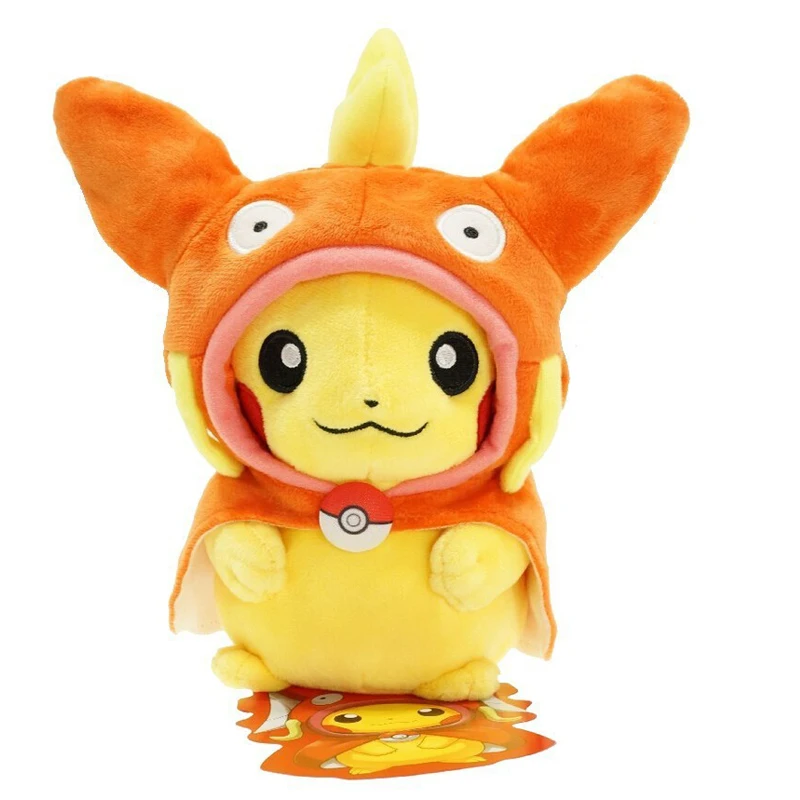 20 25 см Pikachu Косплей X Charizard Magikarp Charmander Brinquedo плюшевые игрушки модные мягкие