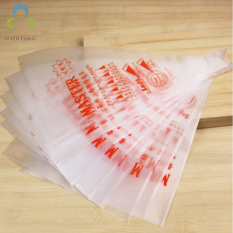 Новинка 100 шт./упак. одноразовый мешок для теста обледенения кондитерские изделия