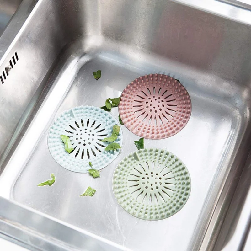 Полезный фильтр для слива в канализационную решетку раковины антиблокирующий