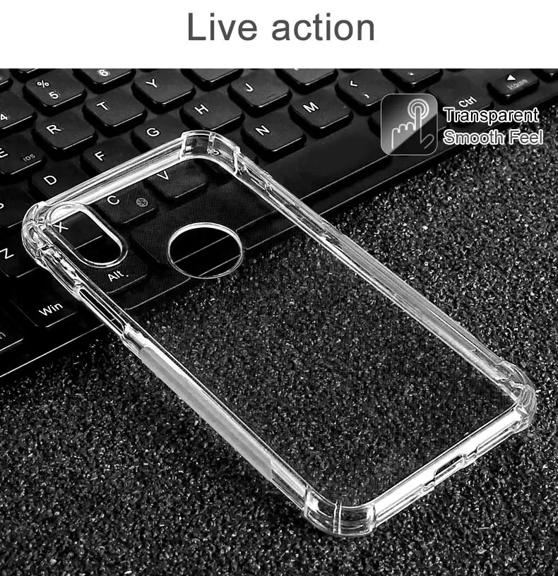 Чехол IMAK Airbag ДЛЯ IPhone X ударопрочный Ударопрочный Мягкий силиконовый чехол из ТПУ