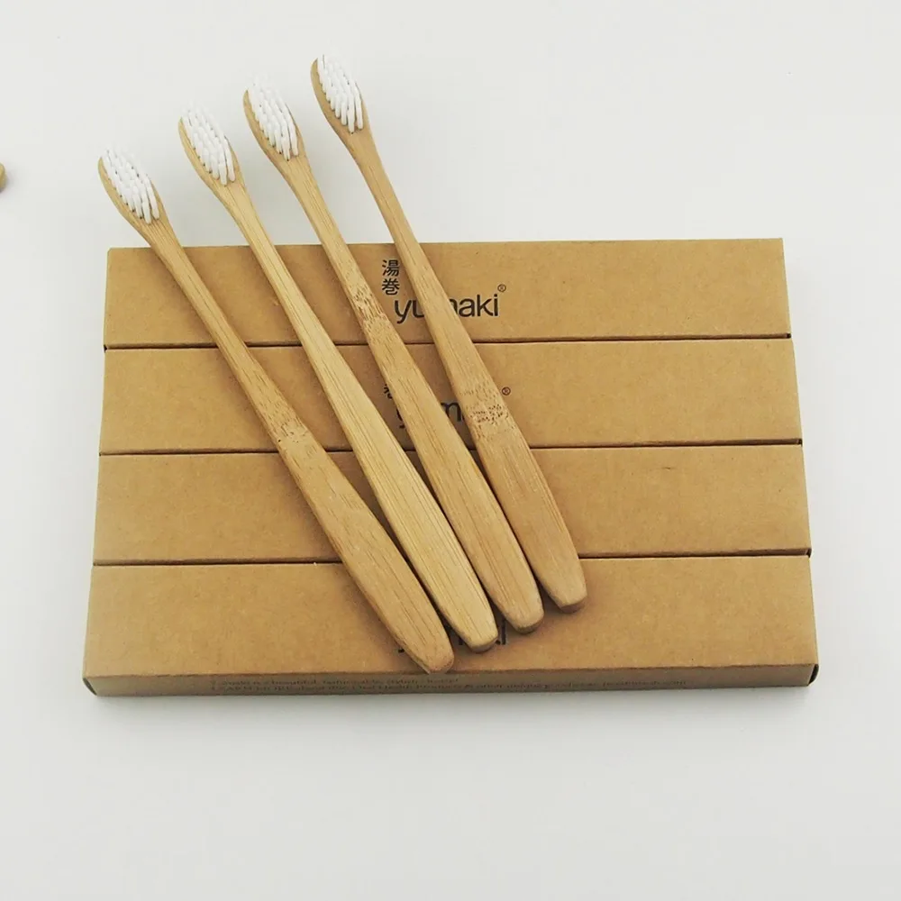 4 шт. сверхтонкие зубные щётки из бамбукового волокна | Красота и здоровье