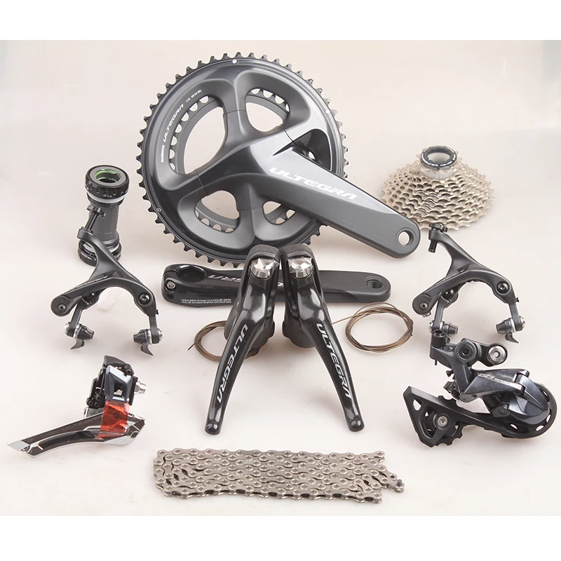 Shimano ULTEGRA R8000 2x11S 22 скорость 50/34T 52/26T 53/39T 170 мм 172 5 175 набор дорожных велосипедных