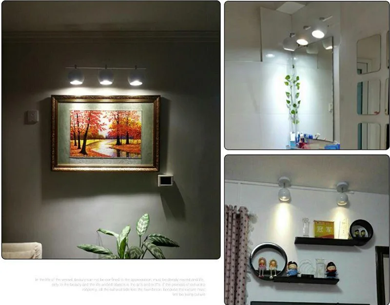 Modern Led Tracking Lights Ceiling For Living Room Bedroom Indoor lighting Rotated Lamps Fixture Kids | Лампы и освещение