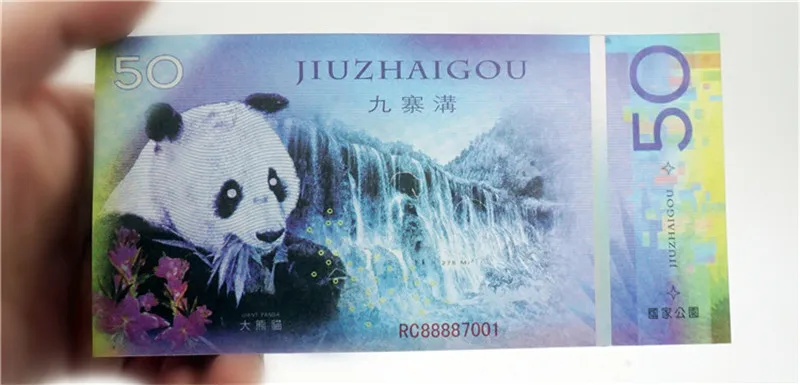 Бумажные банкноты Tartadeco Szechwan Panda Monkey, редкие животные, коллекционные товары