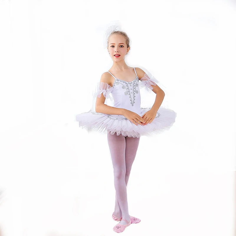 Танцевальное платье пачка для девочек с блестками|Балет| |