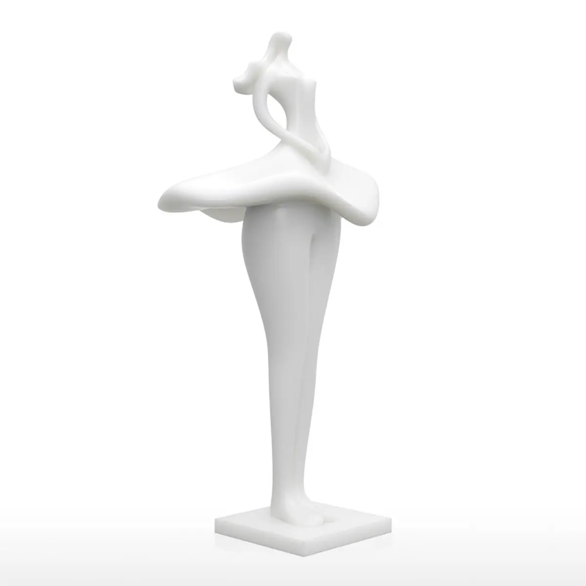 Tooarts юбка девочка 3D печать скульптура Элегантная модель миниатюры Искусство