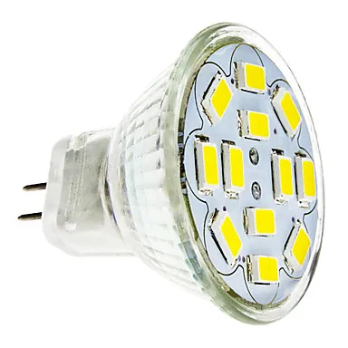 Светодиодный прожектор BEEROFO GU4(MR11) 6 Вт 12 SMD 5730 570 лм теплый белый/холодный белый