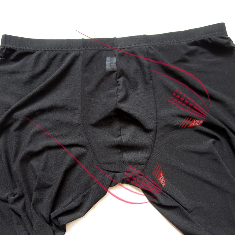 Пижамные штаны для мужчин домашние прозрачные коррекции фигуры брюки до