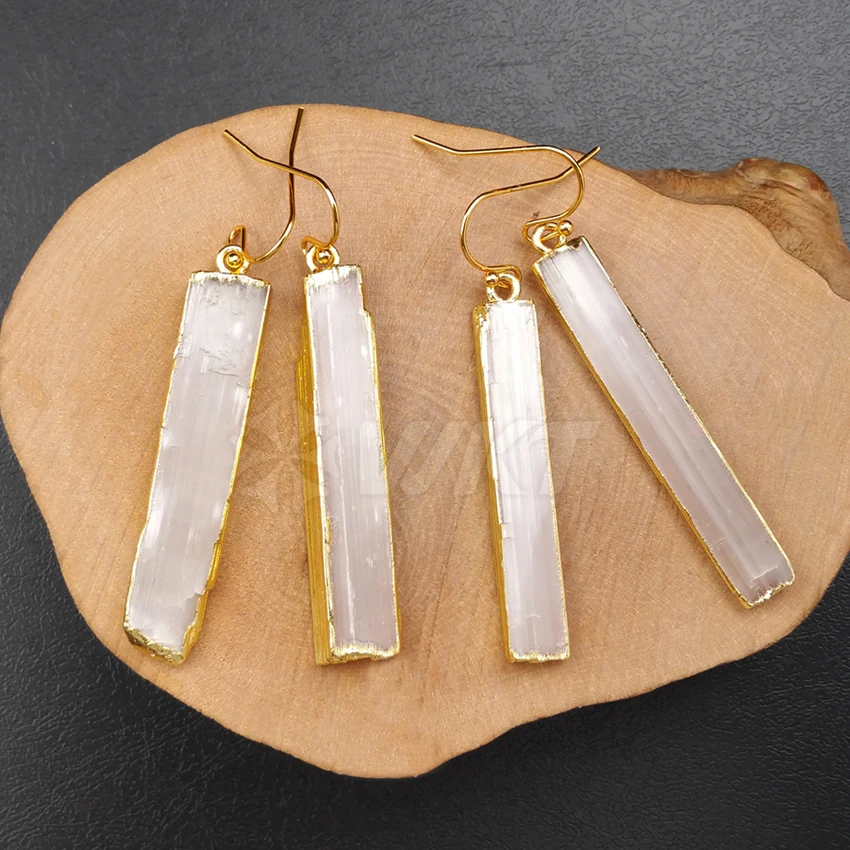 Женские длинные серьги-гвоздики с золотистой отделкой 5 шт./лот | Украшения и