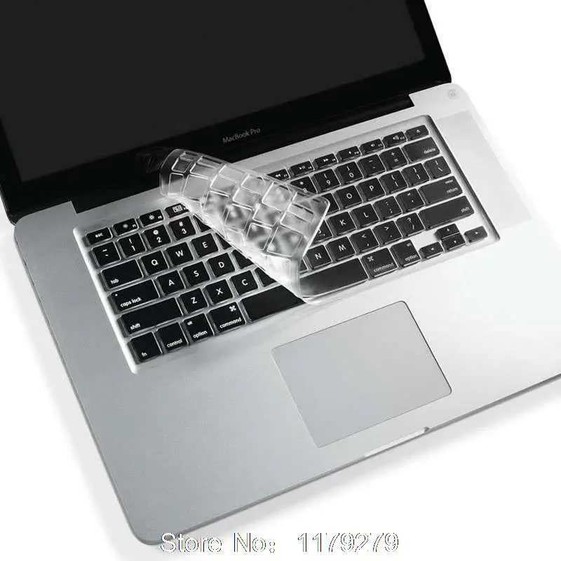 Тонкий прозрачный силиконовый чехол для клавиатуры Utra Macbook Pro Retina 13 15 17 6 дюйма Air 3 |