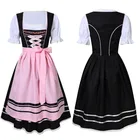 Женский костюм на Октоберфест, немецкая пивная одежда для девушек, платье для пивной тулки