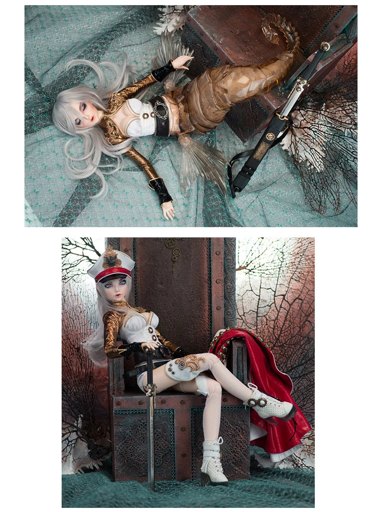 OUENEIFS Scarlett Seahorse Fairyland FairyLine60 bjd sd кукла 1/3 модель игрушки для мальчиков и девочек магазин силиконовой смолы мебель