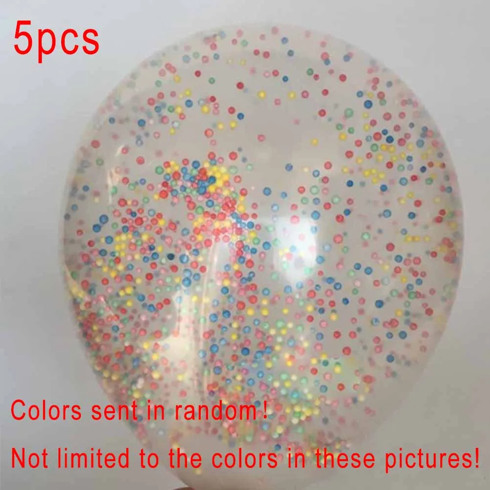 Свадебные прозрачные воздушные шары конфетти надувные гелиевый воздух пузырьки