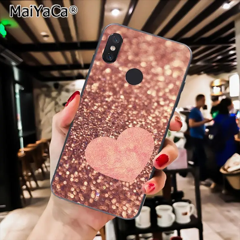 MaiYaCa Любовь Сердце 7A 5Ald Роза мраморные полосы чехол для телефона Xiaomi Redmi8 4X 6A S2 5A Redmi
