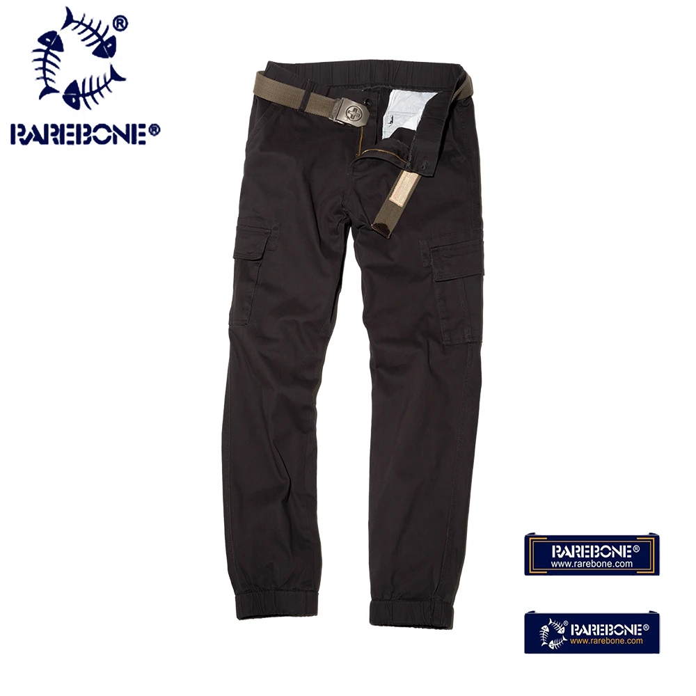 Rarebone 2018 нового Multi карманы многостороннего мужские брюки мешковатые штаны конус