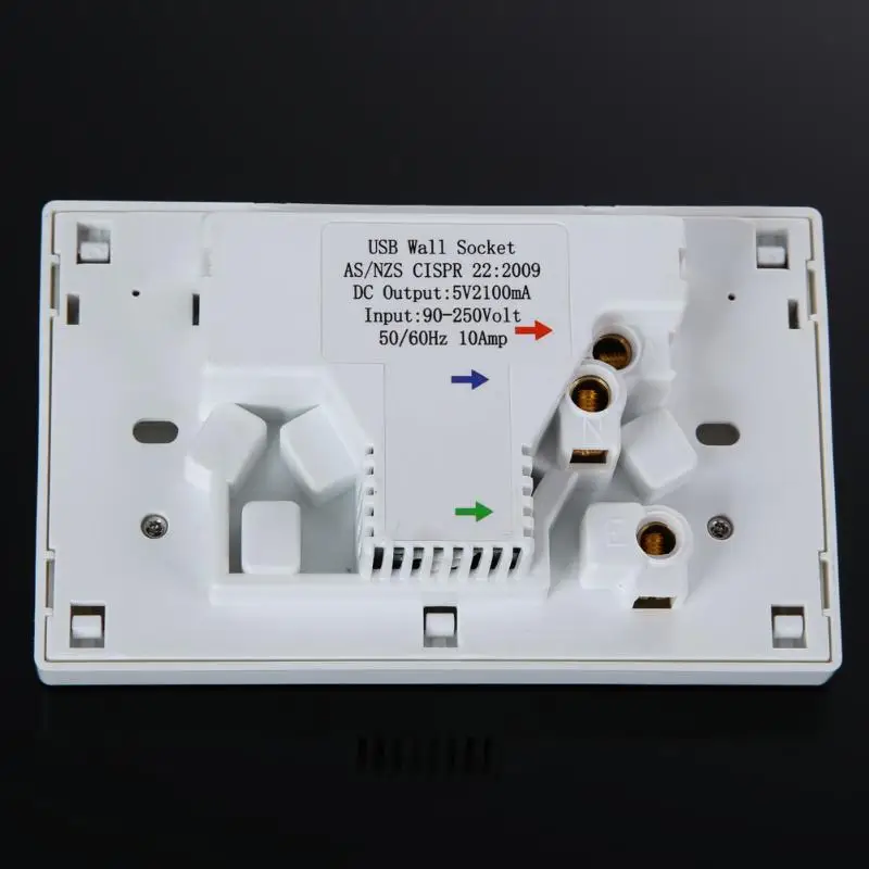 Двойной usb настенный разъем питания razetki столешница розетки coswall с крышкой для защиты штепсельной вилки AU