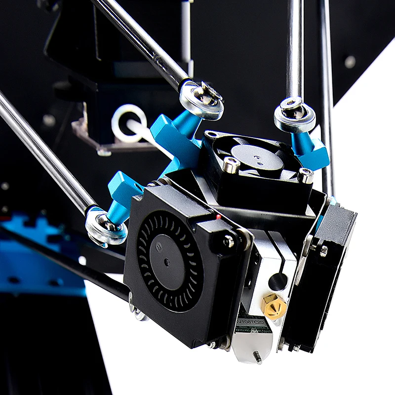 Newest TEVO Little Monster Delta 3D Printer Large Printing Area Aluminium Extrusion/Smoothieware/MKS TFT28/Bltouch for |