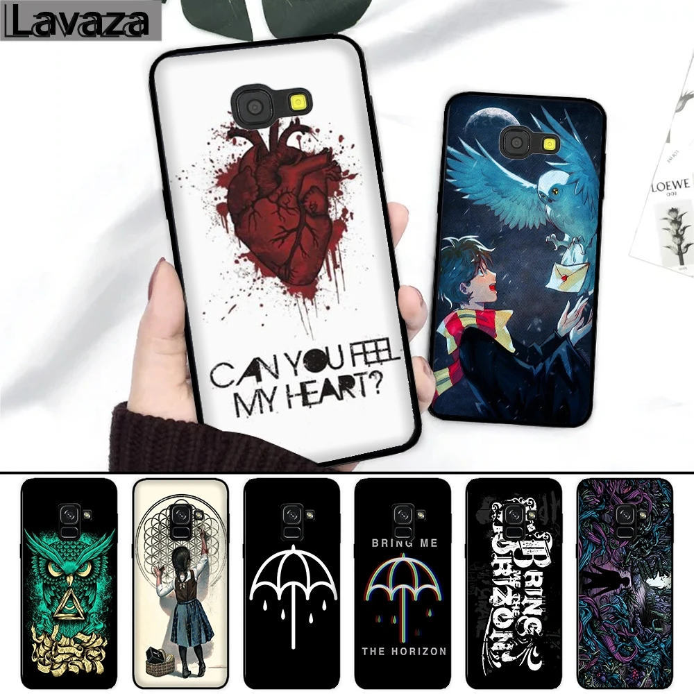 Чехол из силикона Lavaza Bring Me the Horizon BMTH для Samsung A3 A5 2016 2017 A6 Plus A7 A8 A9 A10 A30 A40 A50 A70 J6 2018.