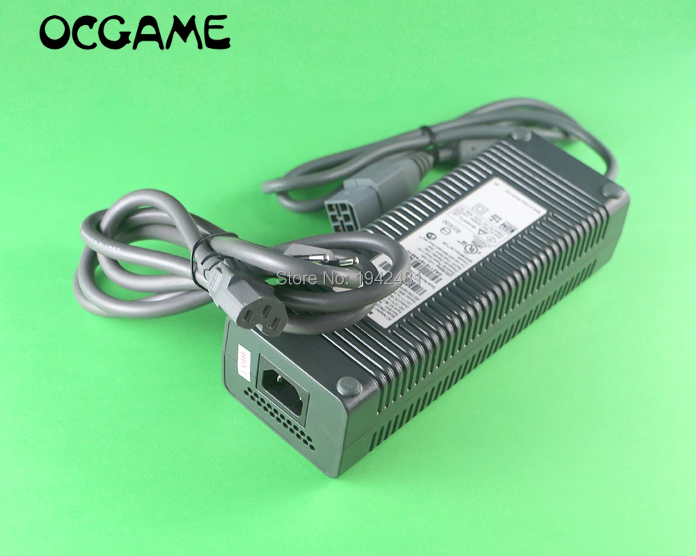 Оригинальный б/у адаптер переменного тока источник питания для XBOX 360 phat зарядное