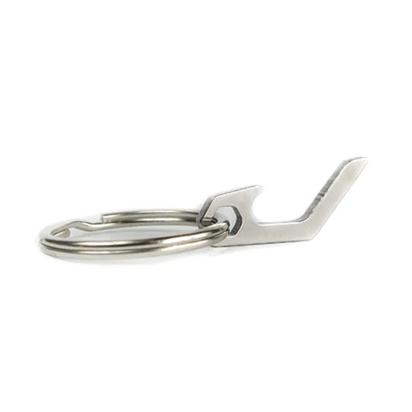 Hot Practical Beer Bottle Opener Mini Keychain Key Ring Small Tool Stainless Steel Keyring MCK99