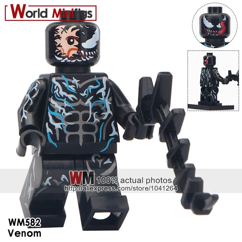 Одиночная Marvel Super Heroes Ghost Rider с мотором красный череп Эверетт Роза черная пантера строительные блоки детские игрушки - Цвет: Цвет: желтый