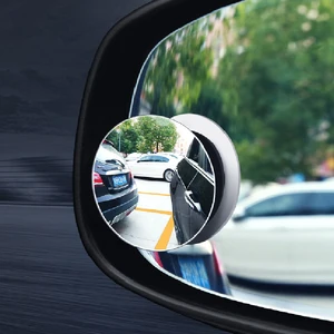 2 шт., Автомобильное Зеркало для слепых зон, с поворотом на 360 градусов