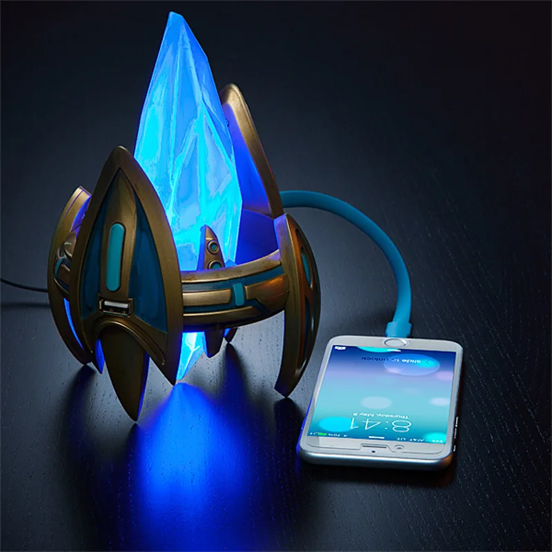 Star Craft II Protoss Pylon USB зарядное устройство настольная электростанция Blizzcon Фирменная