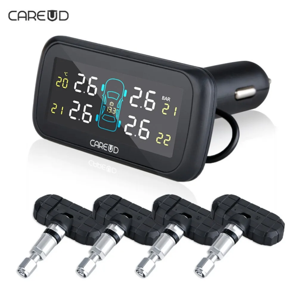 Беспроводной датчик давления в шинах CAREUD NF + 1 шт. система контроля TPMS s со сменной