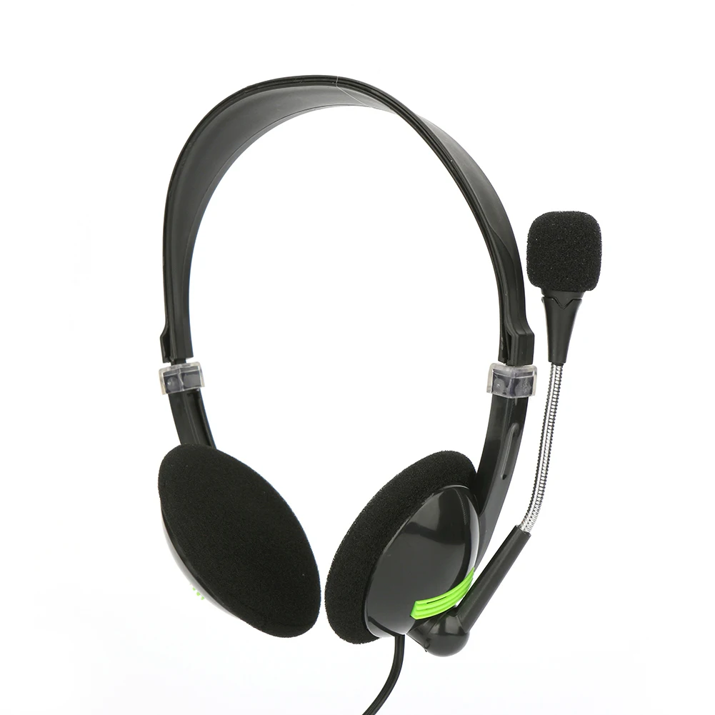 Проводные Игровые наушники с микрофоном 3,5 мм разъем Mic VOIP регулируемые наушники для ПК ноутбук Настольный