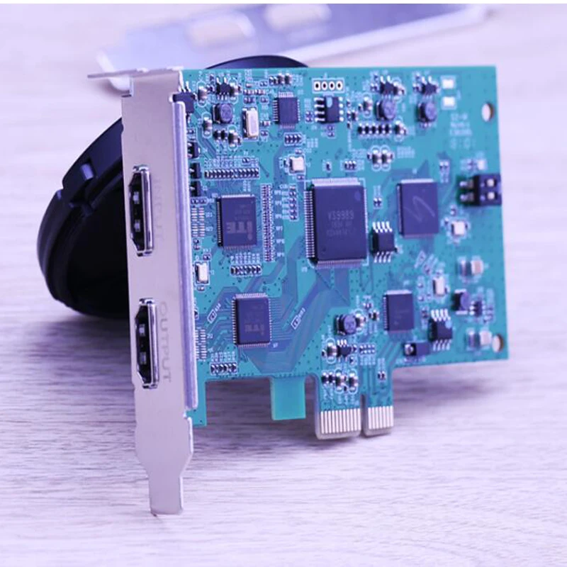 Новая Плата видеозахвата EZCAP294 PCIE 4K 30P HDMI HD видеозахвата HDMI выход 1080p 60p Full HD записанная поддержка прямой передачи