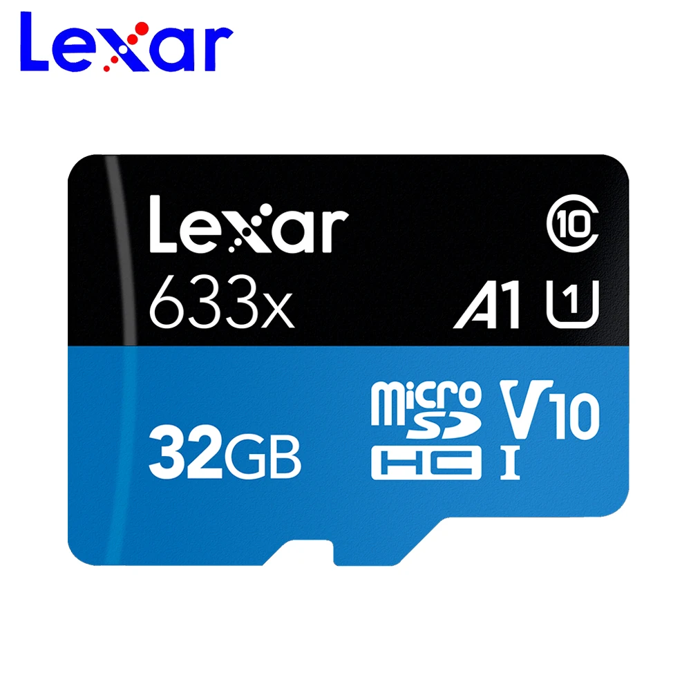 Оригинальная SD карта Lexar 128 ГБ 256 512 класс 10|Карты памяти| |