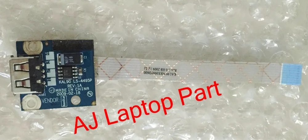 

Оригинальная USB PCBA плата для ноутбука Acer 4736 4736ZG 4535G 4540G LS-4495P