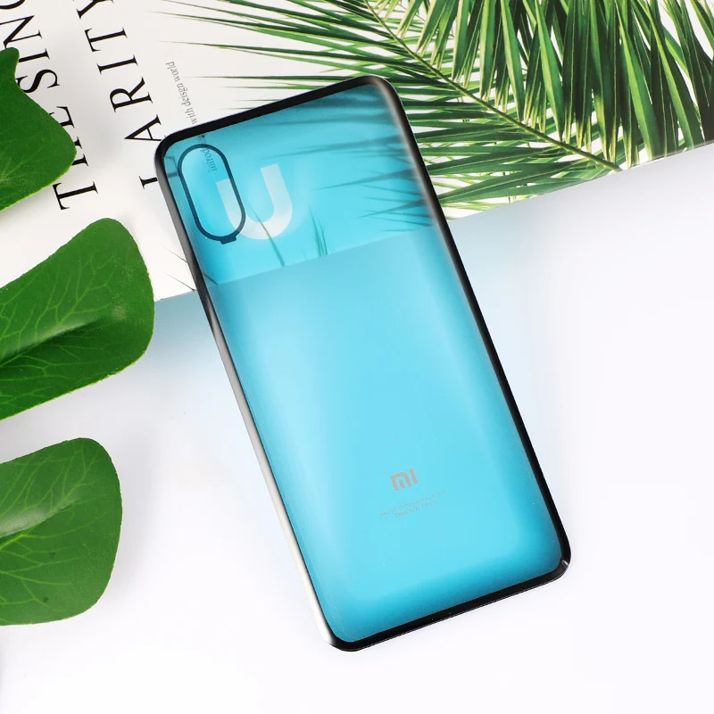 Mi 8 Pro оригинальная задняя крышка для Xiaomi mi 8 Pro/mi 8 Explorer корпус Стекло батарея смартфон Дверь Замена чехол с клеем - Цвет: Прозрачный