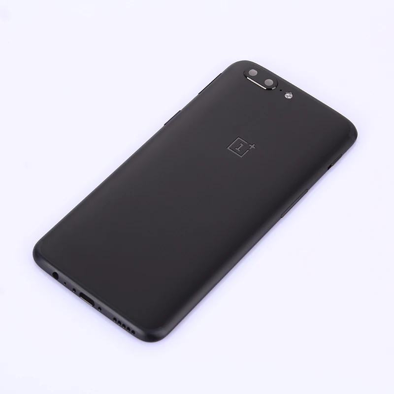 Задняя крышка батареи для Oneplus 5 A5000 корпус+ Кнопки громкости питания+ sim-карта для one plus 5 Замена крышки батареи без NFC