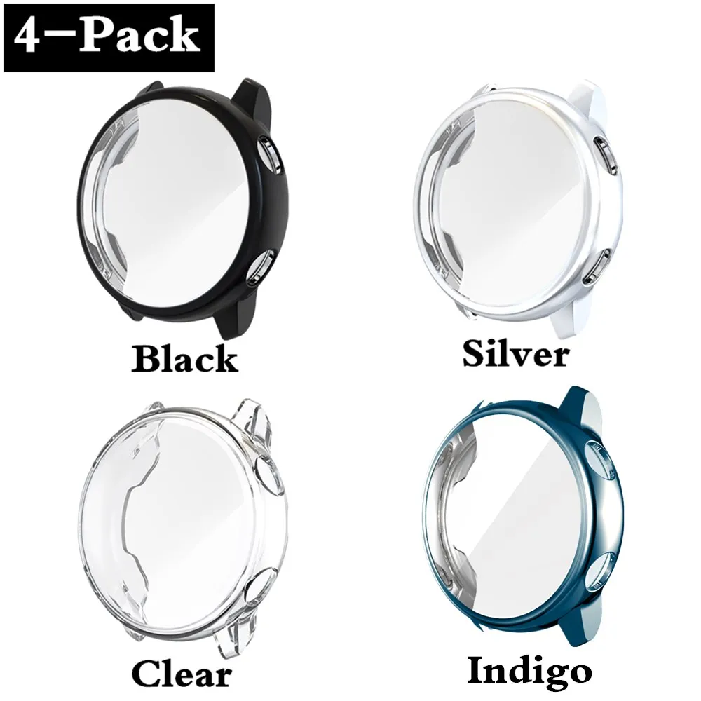 4-Pack 1 8-Pack Чехол для экрана для samsung Galaxy Watch с полным покрытием, мягкая пленка для Galaxy Active 40 мм - Цвет ремешка: 4-Pack 1