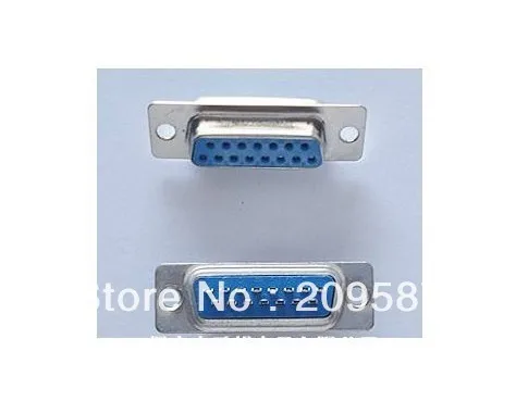 10 шт. 15 контактный фонарь DB15F разъем типа припоя DB15|connector cap|connector plugconnector fuse |