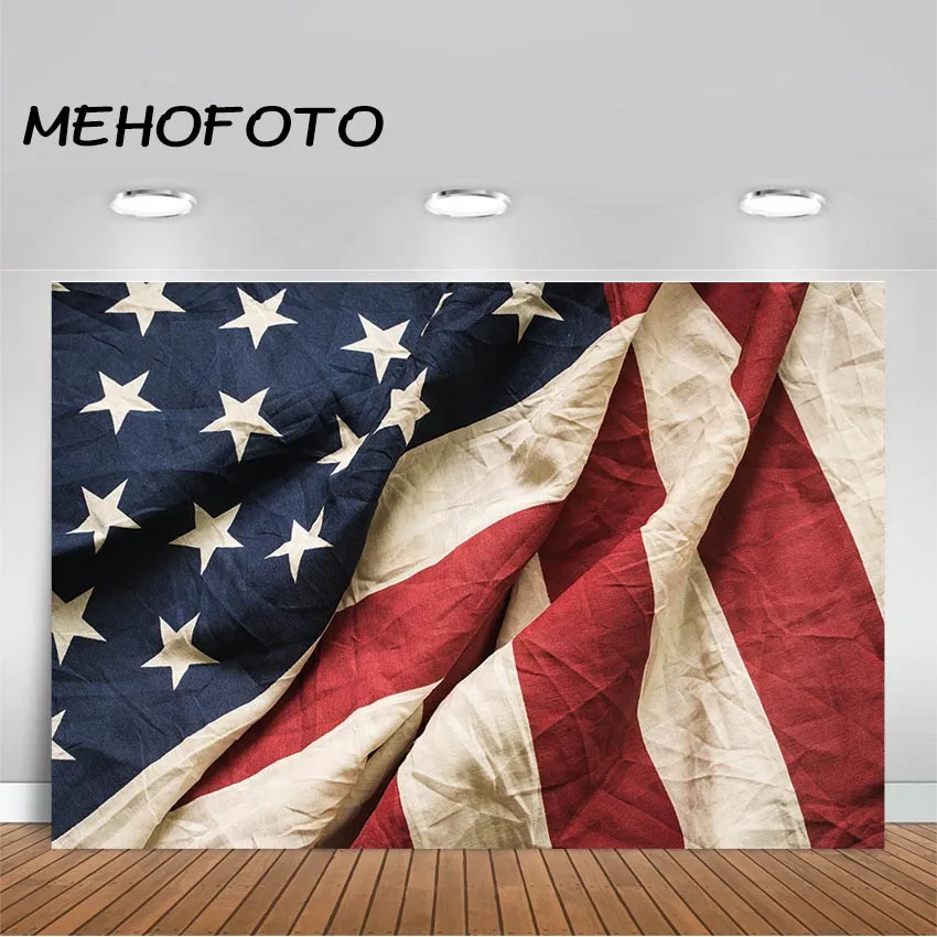 Фотофон с американским флагом для фотостудии|Фон фотосъёмки| |