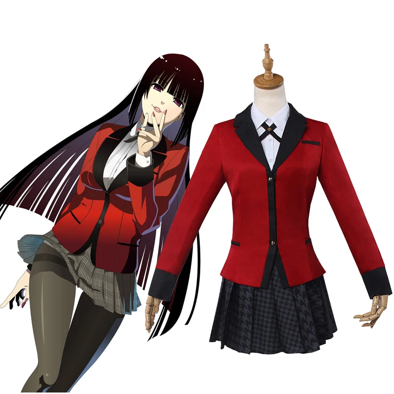 Костюм для косплея джабами юмеко из аниме Kakegurui костюм в японском английском