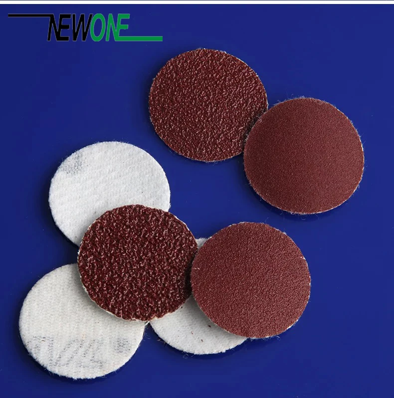 

100pcs high quality sanding disc +1" abrasives hook&loop backer plate+1/8 inch shank set for polishing tools