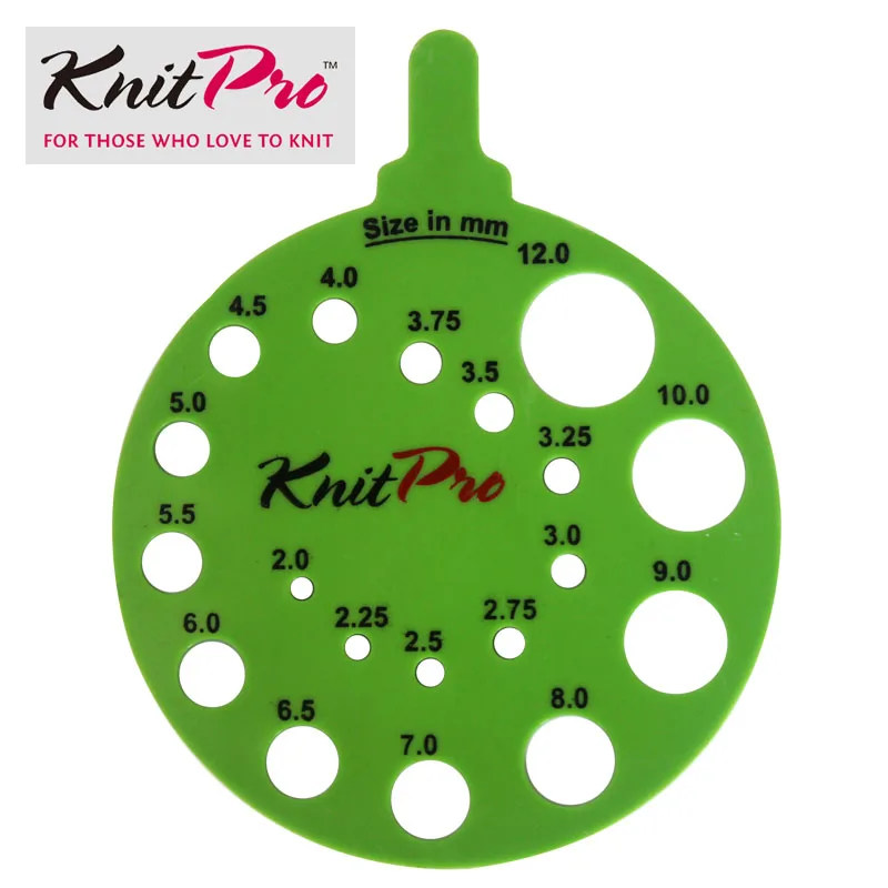 envy KnitPro Needle View Sizer(калибр - Цвет: envy