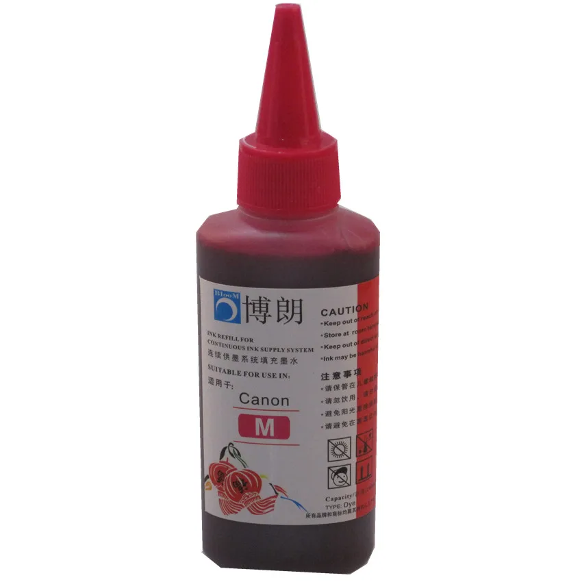 Универсальная чернильная краска BLOOM 100 мл совместимая с чернилами для canon всех