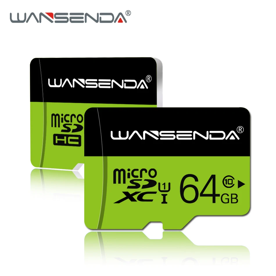 Карта памяти Wansenda, 128 ГБ, 64 ГБ, 32 ГБ, 16 ГБ, 8 ГБ, класс 10, Micro SD карта, 4 Гб, класс 6, tf-карта для смартфонов с бесплатным адаптером для карт