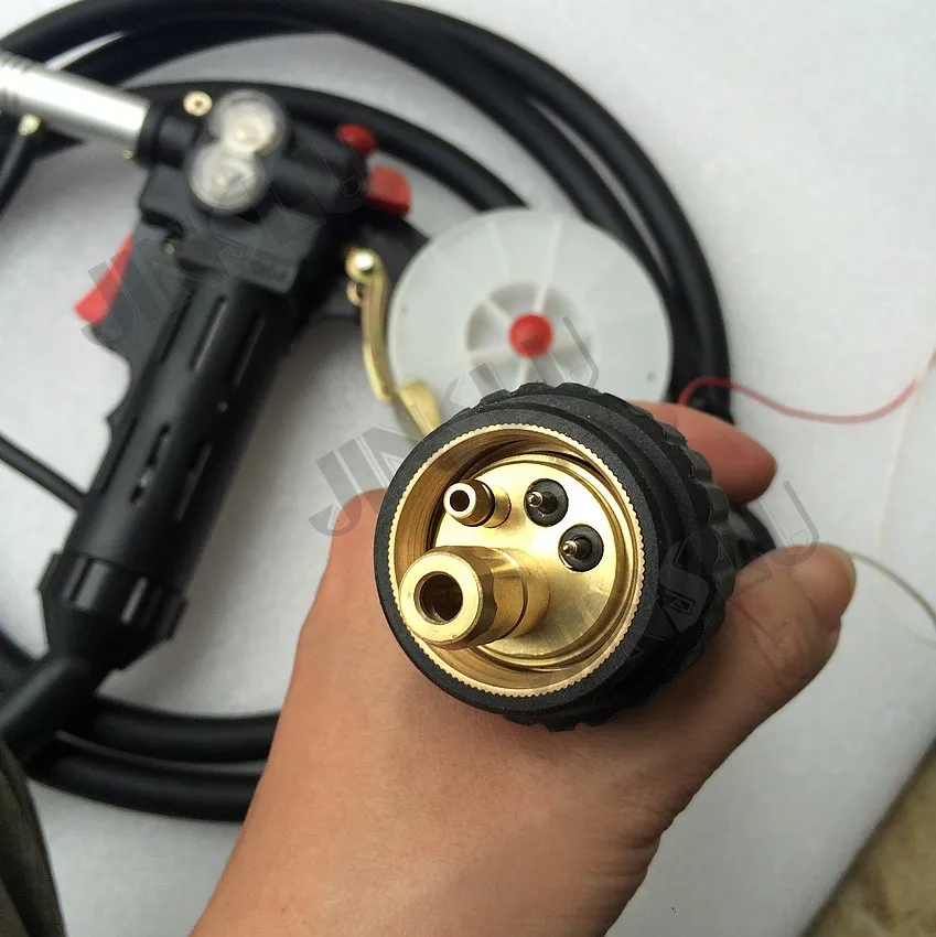 Сварофонарь MIG MAG катушка фотоаппарат 200 А 3 м с Европейским разъемом|spool gun|welding