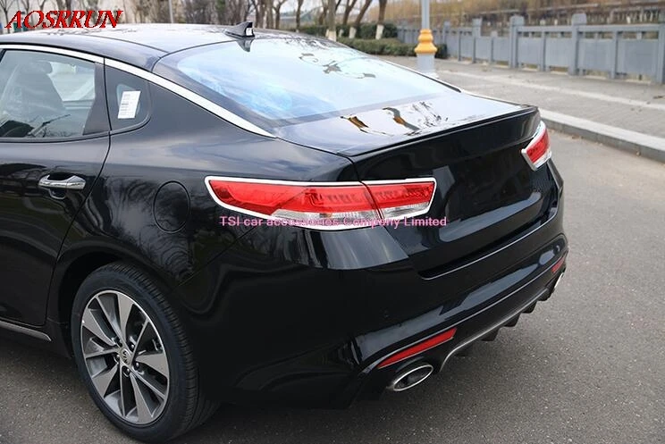Автомобильный Стайлинг подходит для kia optima модифицированный декоративный задний светильник рамка Коробка ABS покрытие K5 задний светильник яркий бар автомобильные аксессуары
