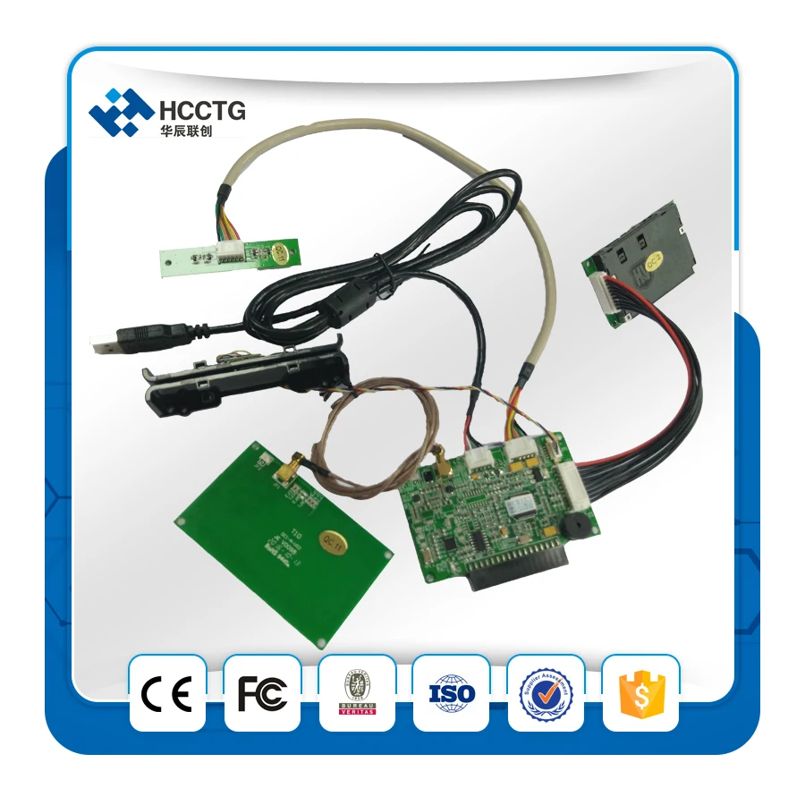 

USB magnetic card IC Contact Card nfc reader module HCC-T10-DC3
