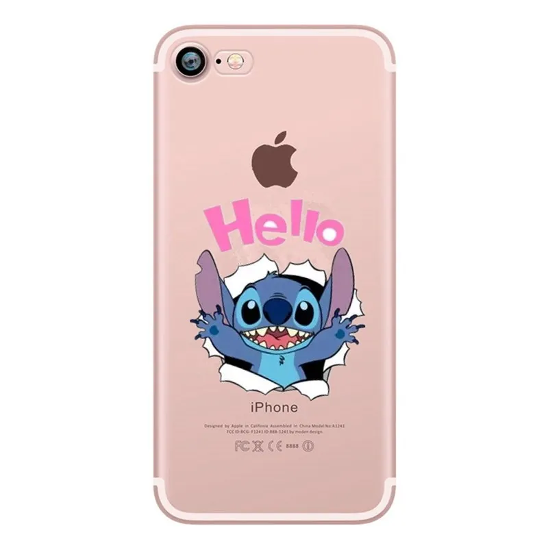 Мягкий чехол для телефона iphone 6 7 Тонкий силиконовый из ТПУ с Микки X XS 5 se 5S 6s 8 Plus |