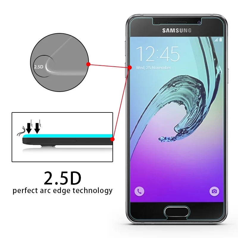 9H закаленное стекло для Samsung Galaxy A3 J3 J5 J7 2017 Защитное A5 A7 A8 2018 J530 J730 A530 Защитная