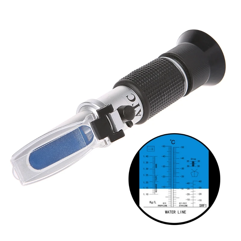 Auto car Handheld Antifreeze Liquid Coolant tester Battery Refractometer tool |