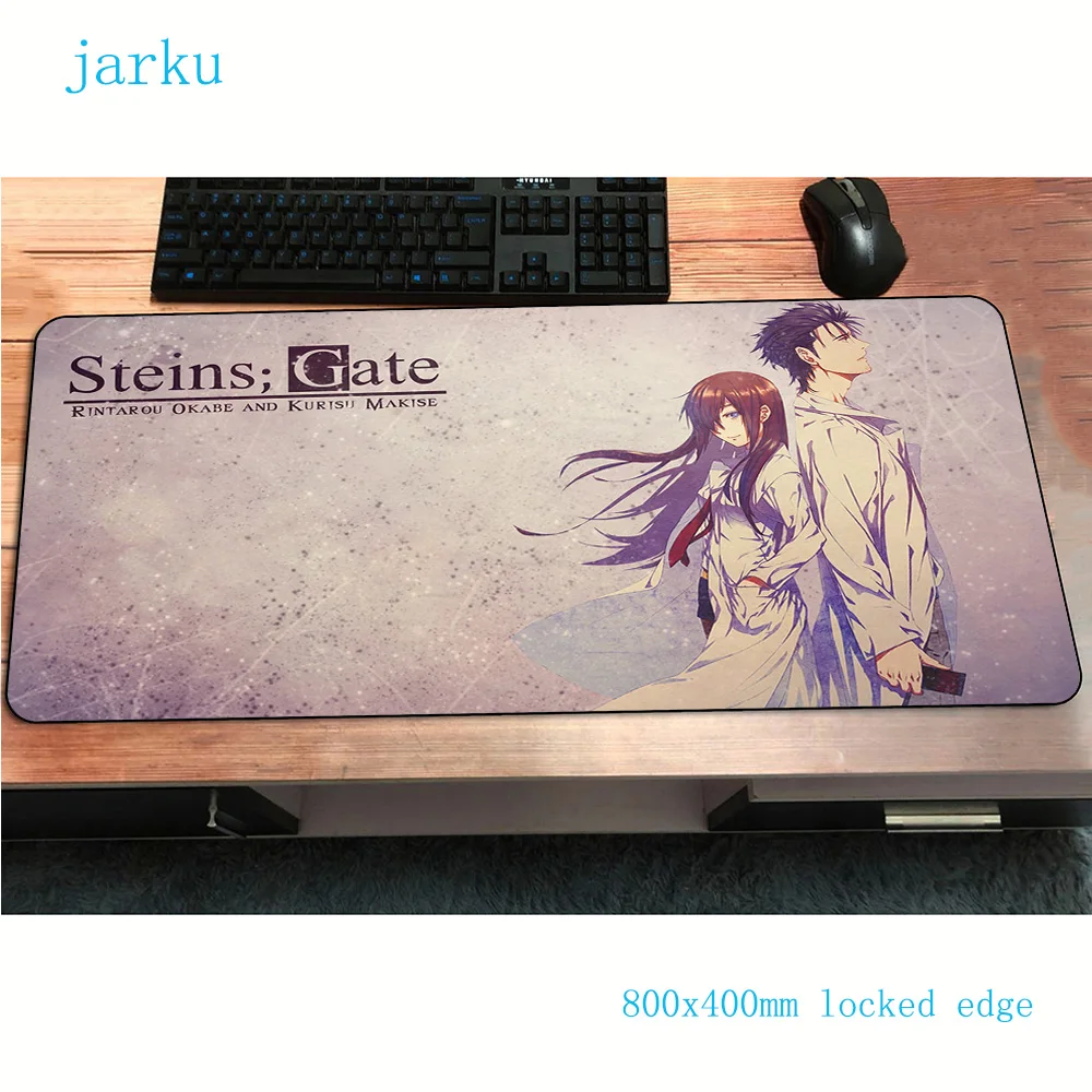 Игровой коврик для мыши steins gate gamer Domineering 800x400x3 мм эргономичный большой