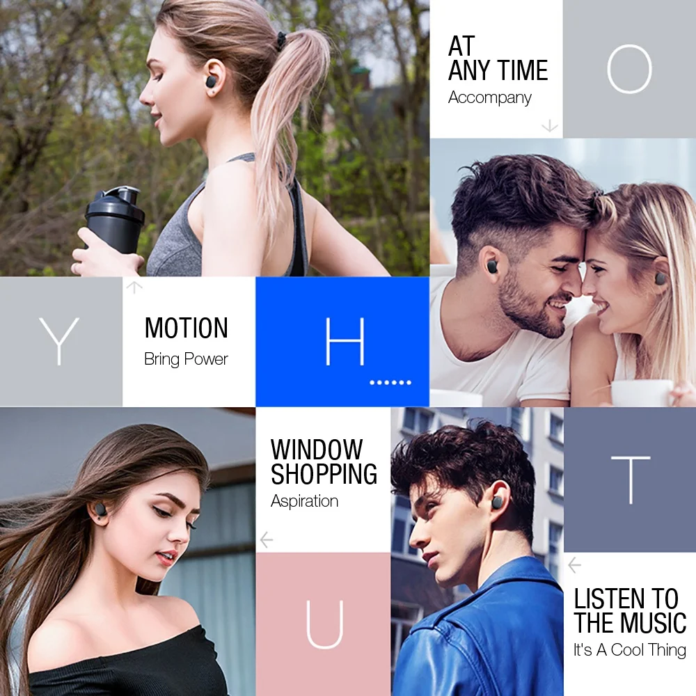 Фу & y Билл Новая мода S7 Bluetooth наушники вкладыши TWS с Беспроводной стерео гарнитура